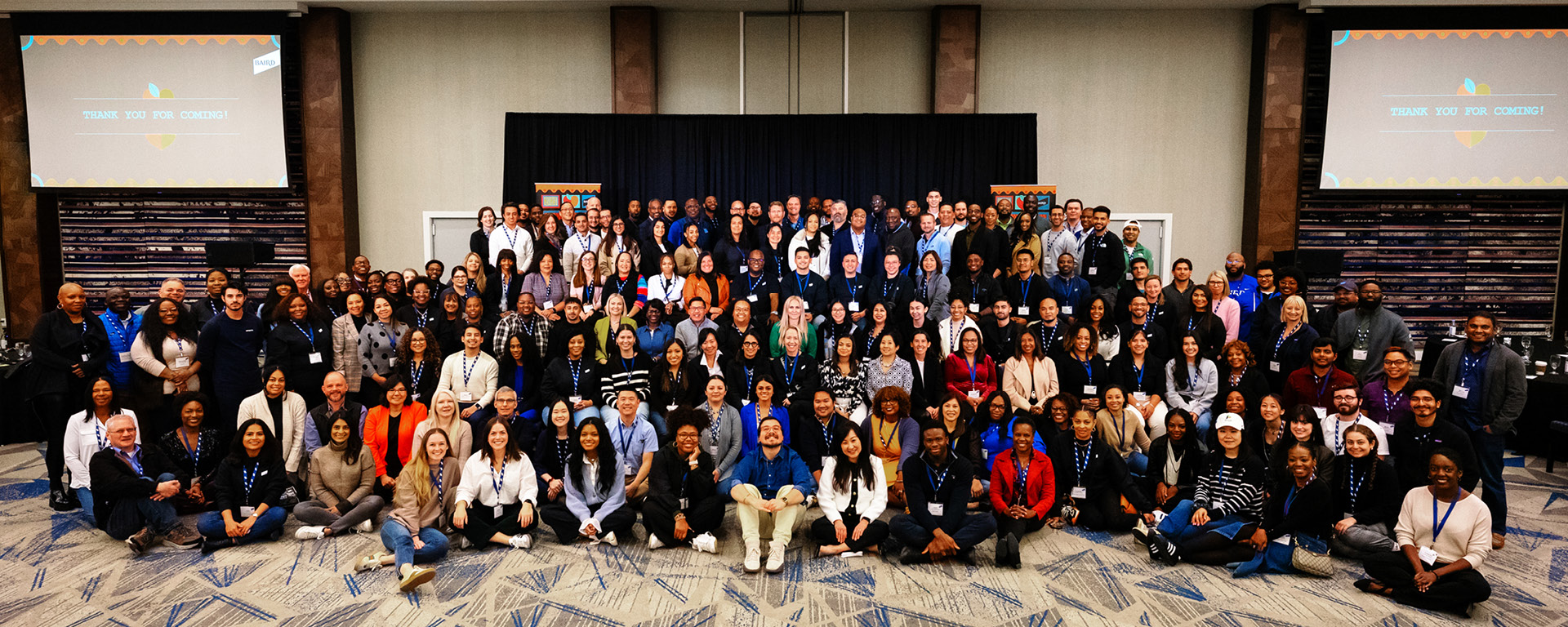 Group photo of the attendees at the RJF Pro Multicultural Conference