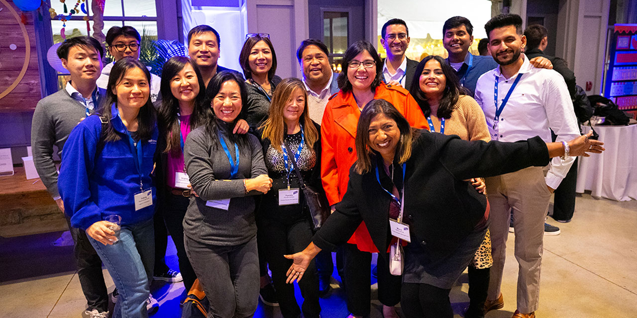 Group photo of attendees at the RJF Pro Multicultural Community Conference