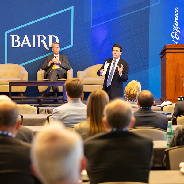  RJF Pro associates presenting at a conference
