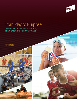  RJF Pro Report Cover: 'From Play to Purpose' with kids playing sports and holding medals.